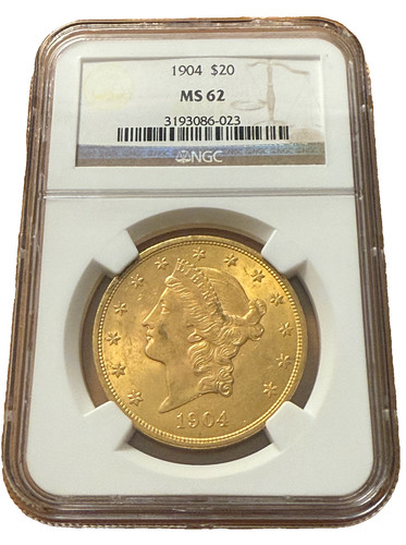 1904 oro 20 - $20, dollari