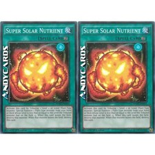 2x SUPER SOLAR NUTRIENT (Super Nutriente Solare) • Super R • FUEN EN055 • YUGIOH
