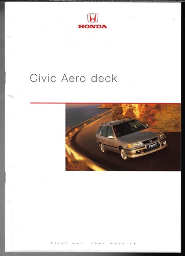 Honda civic aerodeck 1998 - honda,