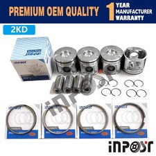 Set pistoni 2kd - pistoni,