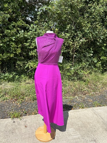 Maxi abito drappeggiato con