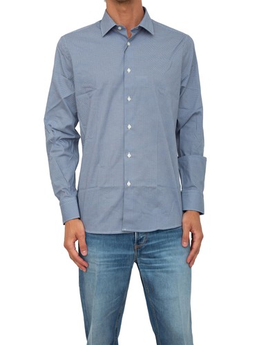 Camicia liu blu - blu, con