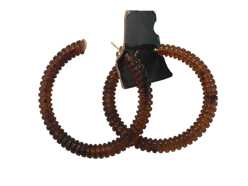 Orecchini cerchi plastica - cerchi,