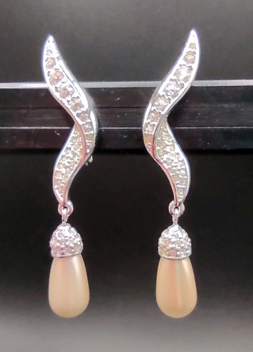 Orecchini pendenti swarovski - orecchini,
