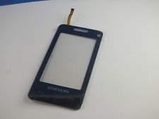 Vetro display touchscreen originale Samsung SGH F490 vetro anteriore LCD nero