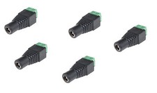 Connettori Adattatori Alimentazione Alimentatore Femmina Telecamera A vite Hsb