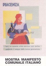 * FUTURISMO - Fortunato Depero - Mostra Manifesto Comunale Italiano '87 Piacenza
