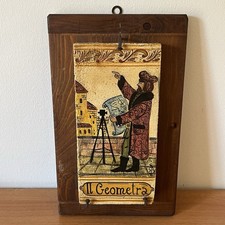 Geometra Targa Ceramica