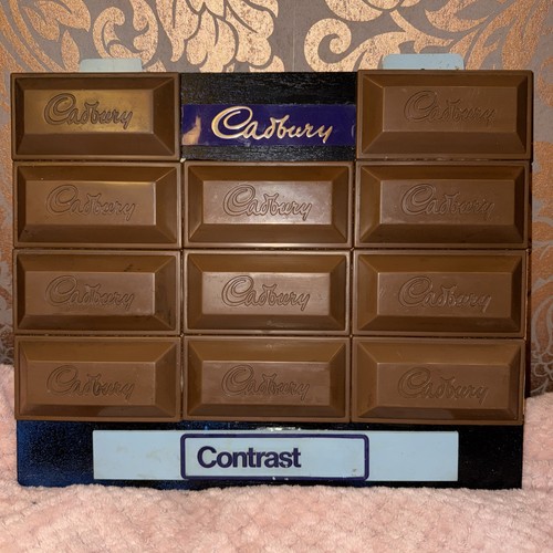 Vintage cadbury chocolate sign - vintage,