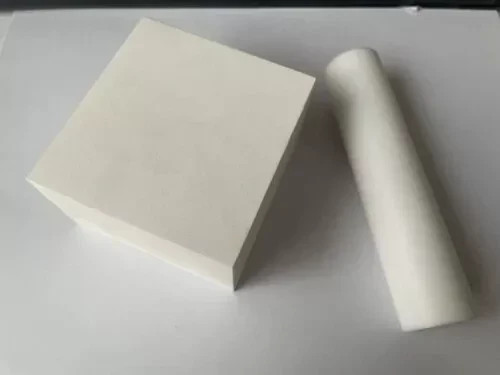 Blocco ptfe bianco foglio - blocco,