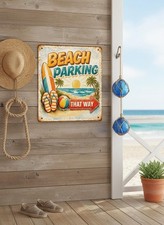 Insegna Parcheggio Spiaggia
