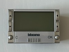 Cronotermostato BTcino L-N-NT 4451 Livinglight Tech Argento