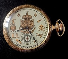 Elgin Masonic orologio da taschino