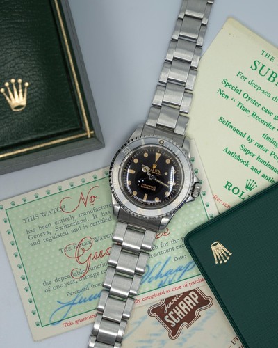 1966 gilt rolex submariner - 1966,