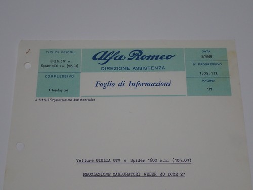 Alfa romeo giulia gtv spider - romeo,