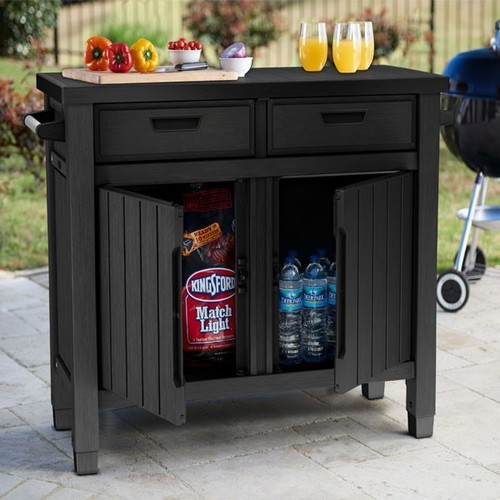 Tavolino barbecue resina - barbecue,
