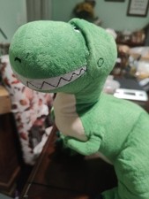 Peluche dinosauro T-Rex verde