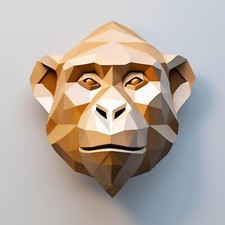 Testa Scimmia | Statua scimmia