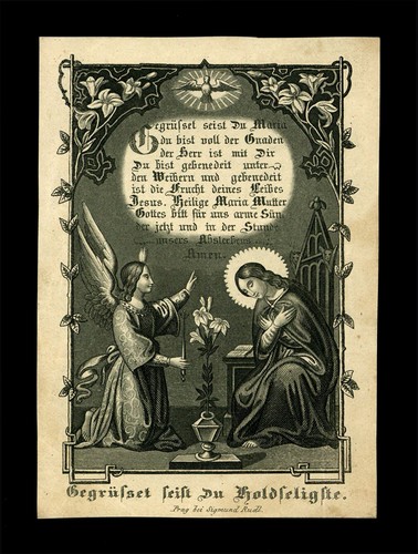 Santino incisione 1800 - santino,