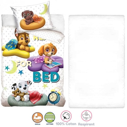 Paw patrol white 3pezzi - paw,