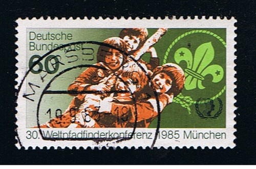 Germania francobollo scaut - germania,