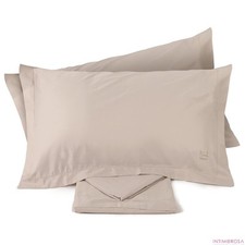 Completo letto Artemisia matrimoniale lenzuola in rasatello di cotone Laura B...