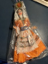 Bambola souvenir vintage doll. Creta - Evelt made in Greece Costumes