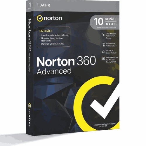 Norton 360 advanced incl - norton, incl.