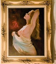 quadro nudo di donna
