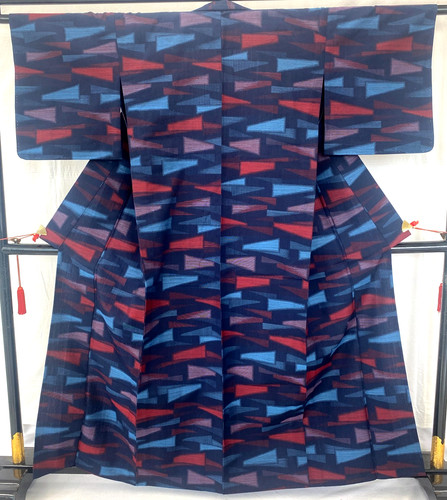 Kimono giapponese vintage lana