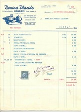 Mondovì 1934 - fattura