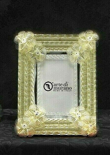 Cornice vetro murano con - vetro,