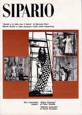 RIVISTA DI TEATRO SIPARIO