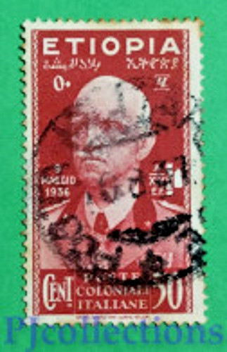 S202 ethiopia 1936 vittorio - ethiopia,