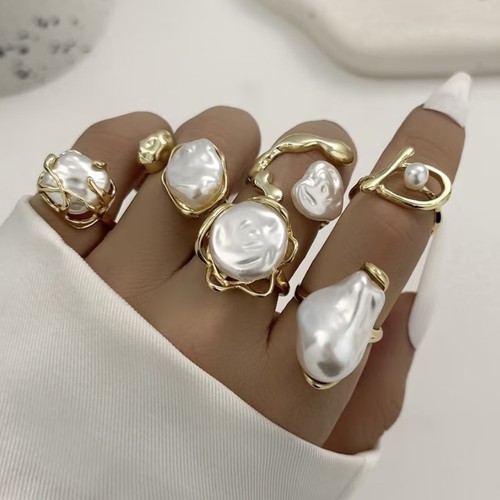 Set anelli donna fascia in - anelli,