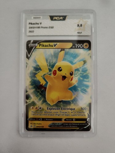 Carte pokemon pikachu v - pokemon, swsh