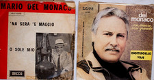 MARIO DEL MONACO  2 DISCHI 45