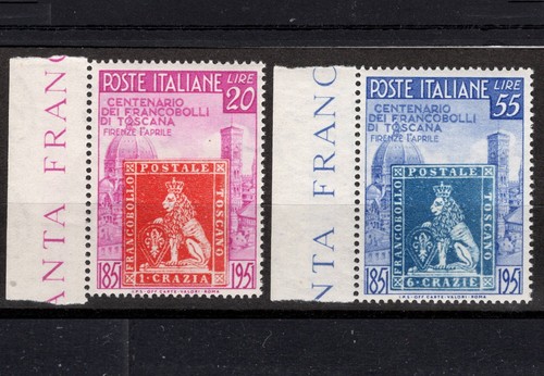 Italia 1951 cent francobolli - 1951, cent.francobolli