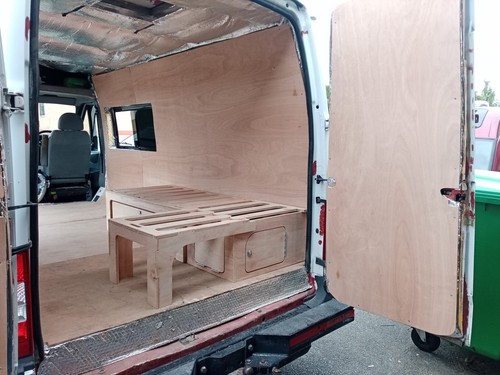Letto per camper estraibile - , a