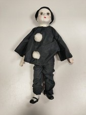 Bambola Pierrot in Ceramica Vintage Anni '50