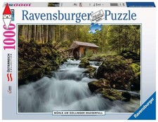 PUZZLE PAESAGGI RAVENSBURGER MULINO ALLA CASCATA DI GOLLING 1000 PZ