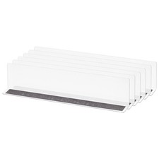 L-type shelf dividers, PVC