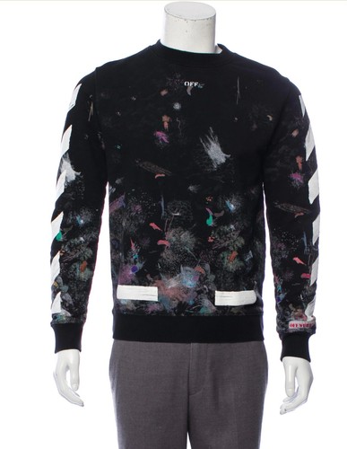 Felpa girocollo off - felpa, off-white