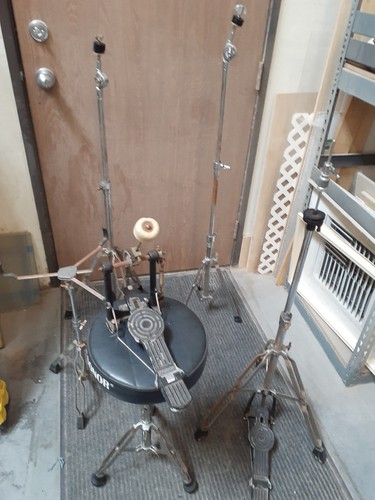 Rusty sonor drum set hardware - drum,