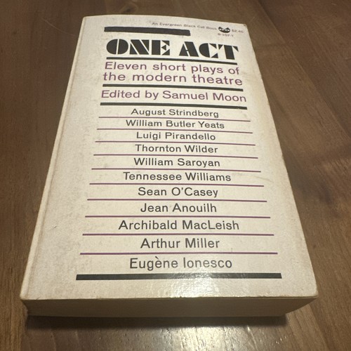 One act samuel - -, first