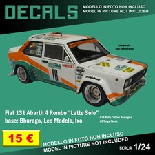 DECALS repro Fiat 131 Abarth