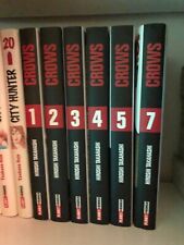 CROWS Manga  Planet Manga 1-2-3-4-5-7