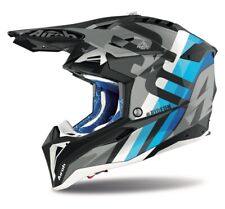Airoh Aviator 3 Rainbow Antracite Opaco XL – Casco Cross Enduro Moto