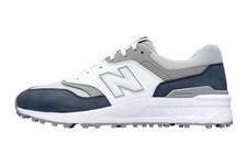 Scarpe da golf New Balance da uomo "997 SL", grey/white/navy, taglia US 11/EU 45