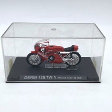 Modellino moto Atlas edicola 1/43 Derbi 125 Twin 1971 A. Nieto